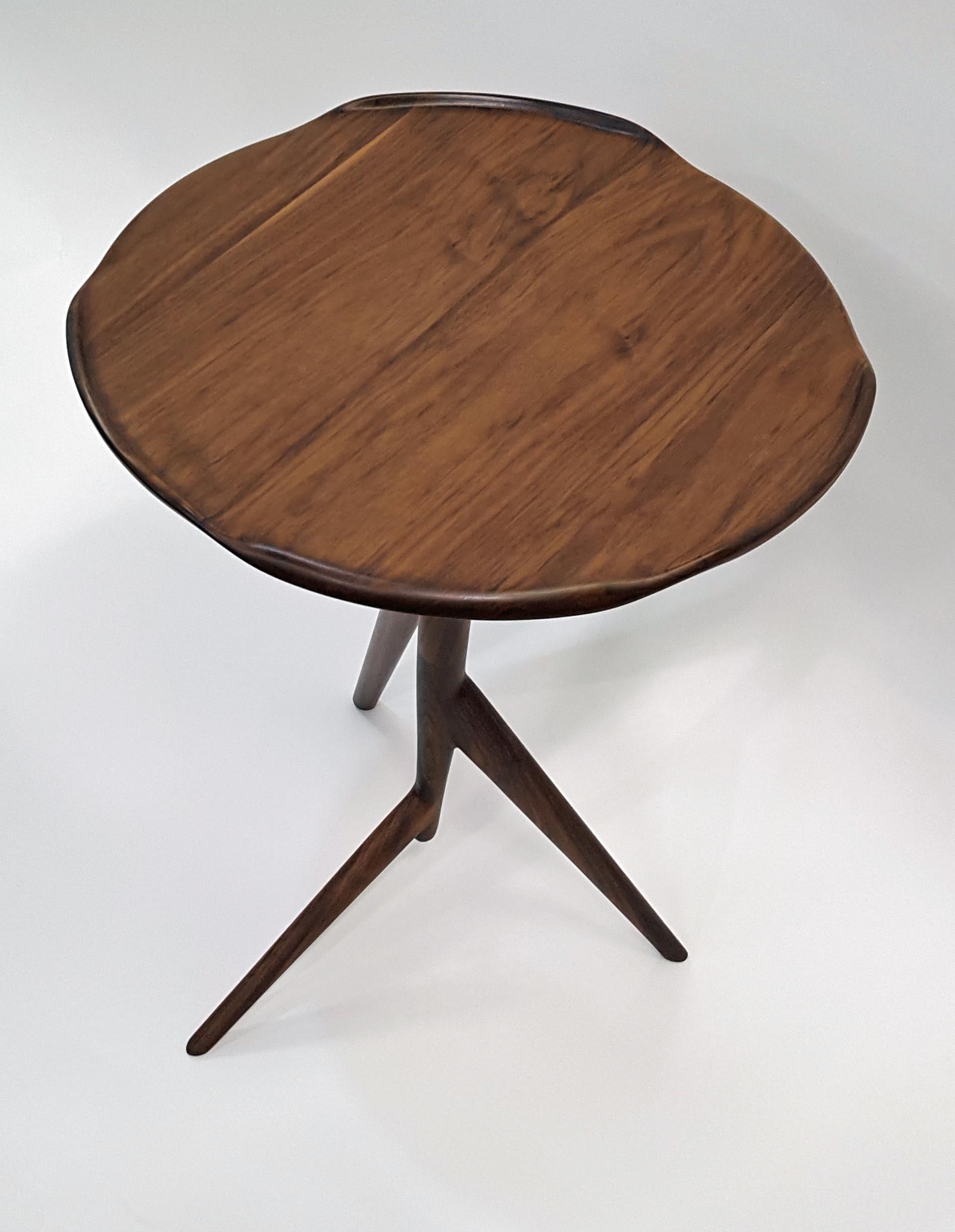 Twig Side Table w/Wavy Top - Slice Furniture